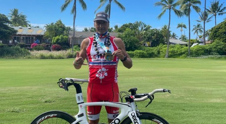 11e championnat du Monde WTC Ironman à Hawaï
pour Franck Vuaillat