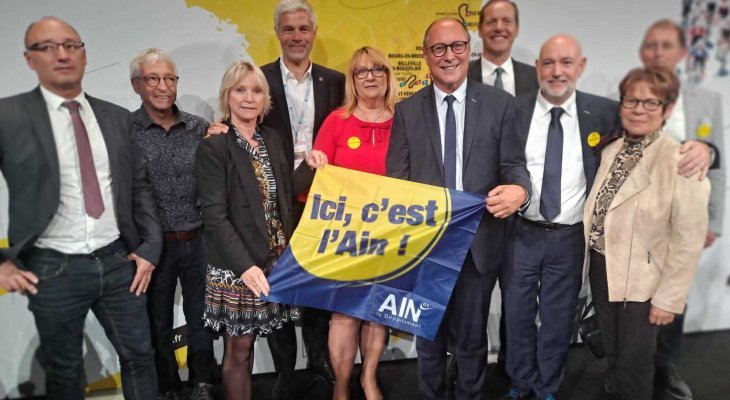 Le Tour de France 2023 dans l'Ain et le Jura