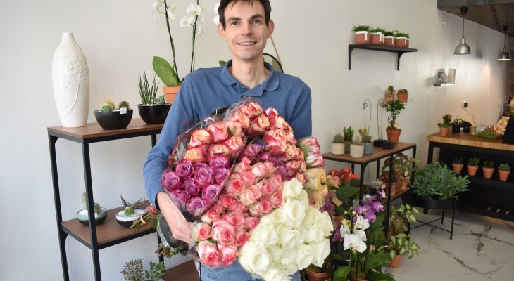 Le nouveau fleuriste
a le 