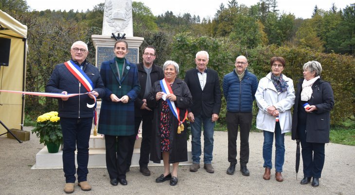 Clap de fin des travaux
de la traversée de Cuttura