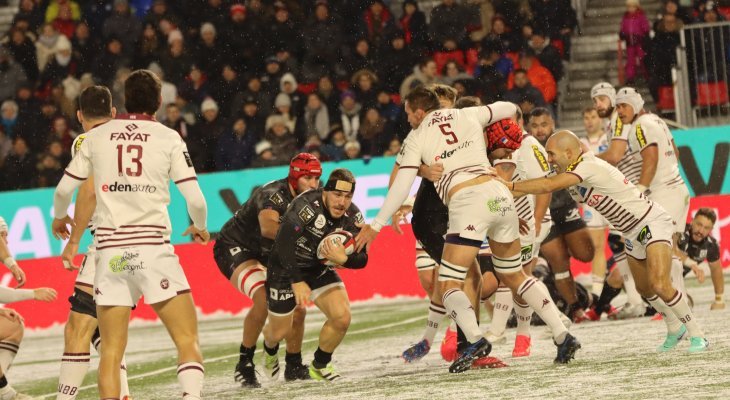 Oyonnax Rugby tout près d'une victoire contre Bordeaux-Bègles (23 à 29)