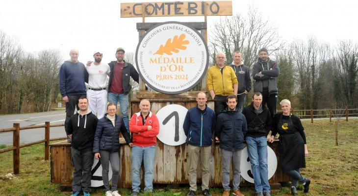 La Fruitière bio
médaillée en Or
au Salon de l'agriculture