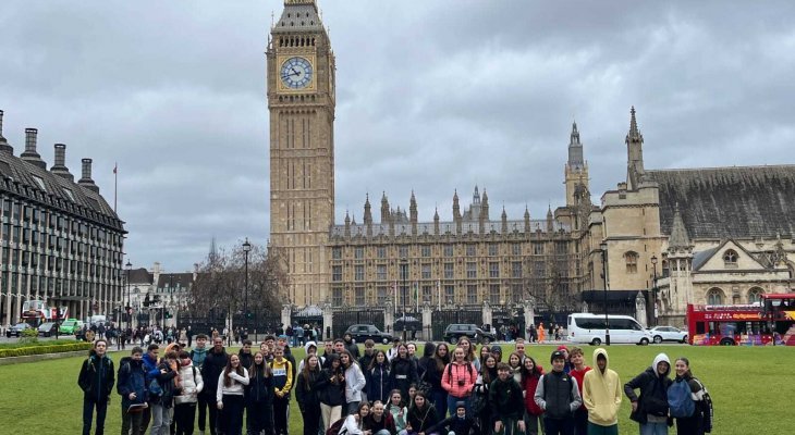 Quel séjour en Angleterre
pour les élèves de 3e !