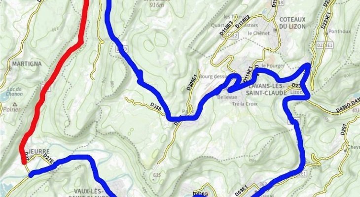 Coupure de circulation- RD 27 Côte de Jeurre