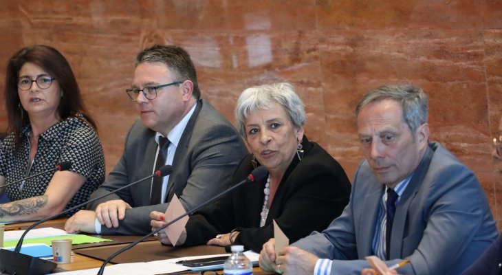 Gérôme Fassenet, nouveau président du département du Jura