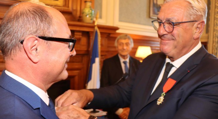 Jean Deguerry, président de l'Ain, promu chevalier de l'Ordre national du Mérite