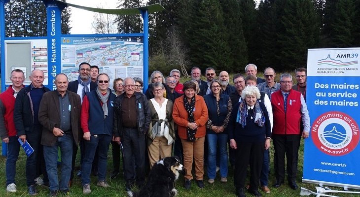 Dominique Retord
élu président de l'association
des maires ruraux du Jura