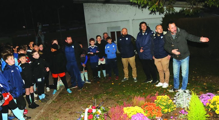 Sensibiliser les jeunes joueurs du F.C.S.C. rugby