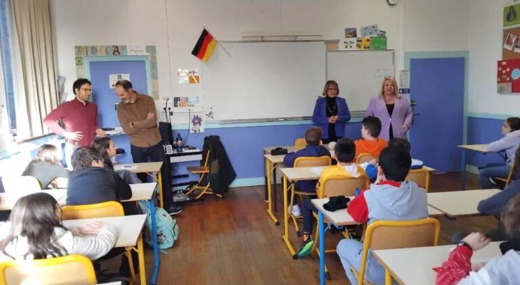 La députée à la rencontre des collégiens