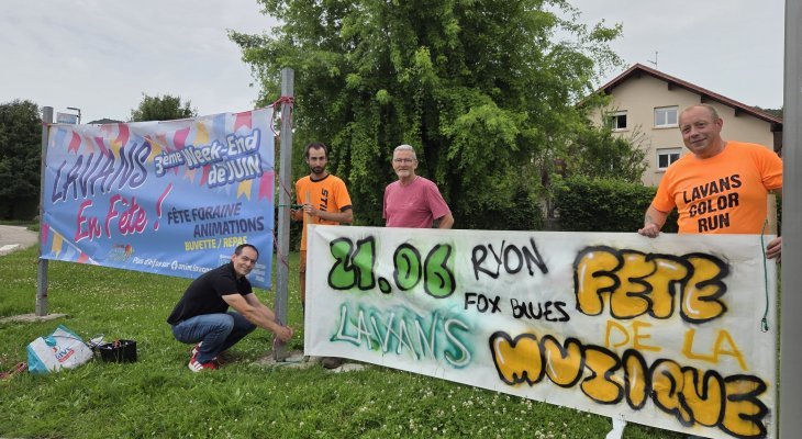 Les bénévoles en action !