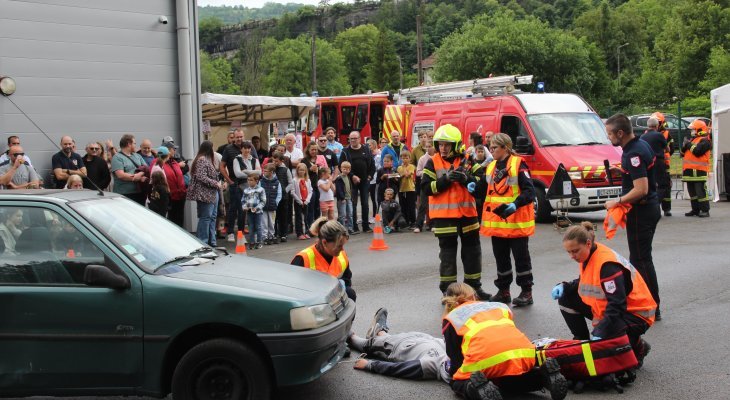 Au contact des pompiers