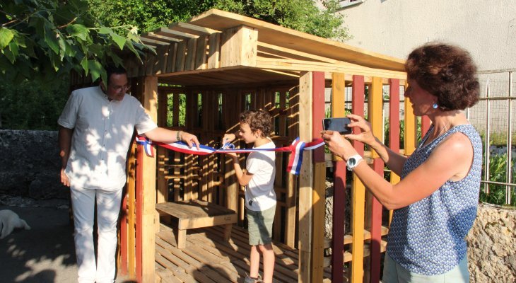C'était jour d'inaugurations... à l'école