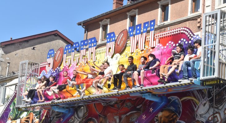 La fête foraine était de retour à Saint-Claude