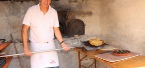 Moment convivial
près du four à pain