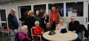 Des tablettes
pour les résidents