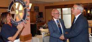 Jacques Fontaine, nouveau président
du Rotary Club de Saint-Claude