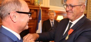 Jean Deguerry, président de l'Ain, promu chevalier de l'Ordre national du Mérite