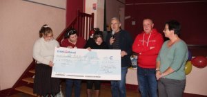Remise de chèque à l'association ARA,
Association Relais Autiste