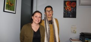 Patricia Berthod passe
le relais à Laëtitia Jespere